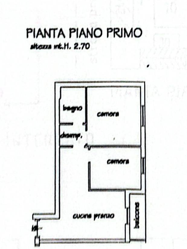 Foto 25 - Trilocale Via Monsignor Virgilio
 
39, Tortolì - planimetria 1