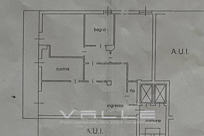 Planimetria - Trilocale via s. alessandro, Bergamo - planimetria 1