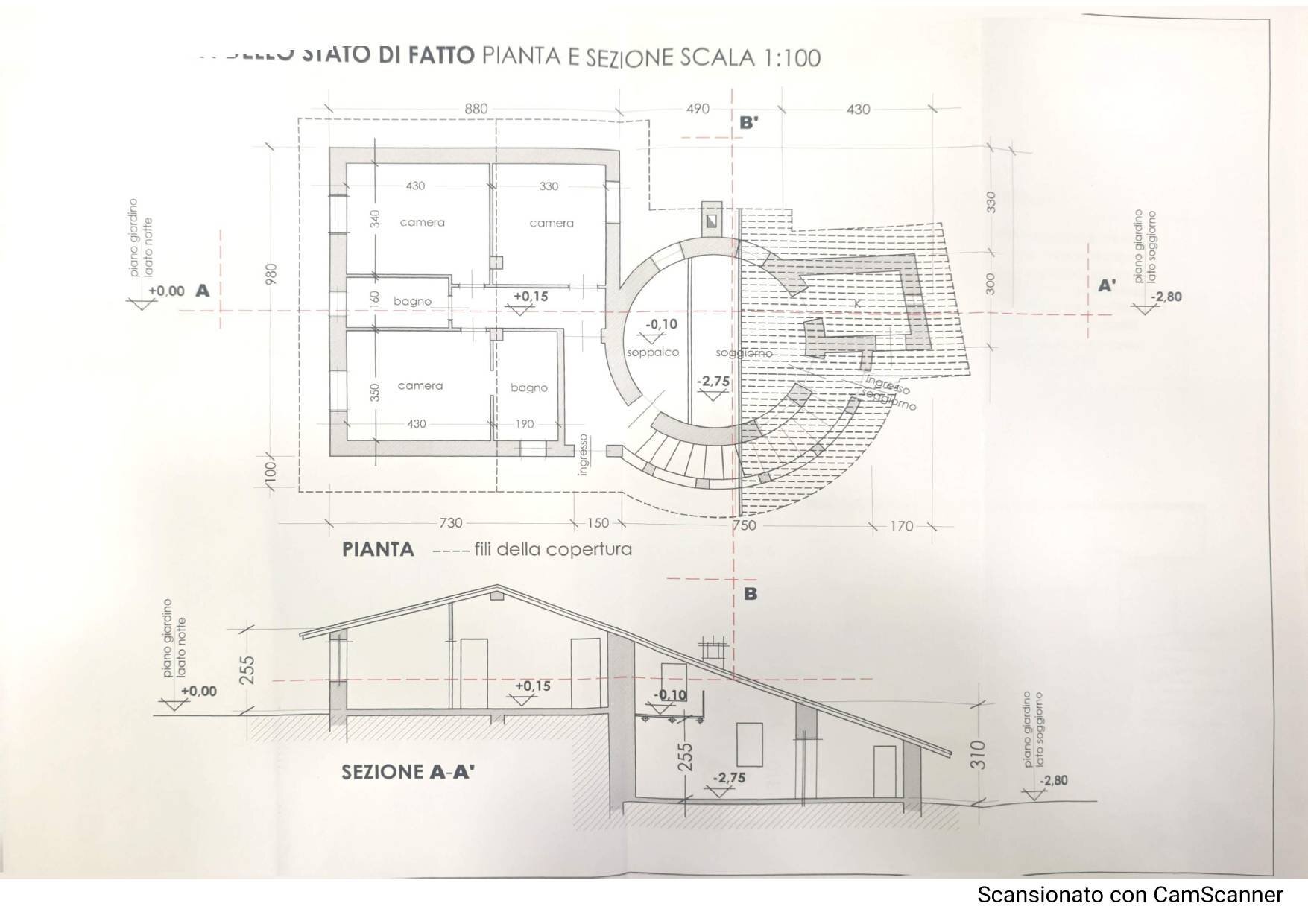 Foto 33 - Villa Via Barbarola
 
33, San Giovanni a Piro - floor plans 1