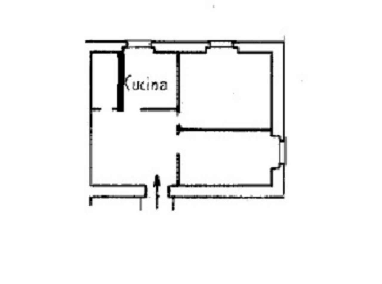 Planimetria  - Quadrilocale VIA OLIVETO, Genova (zona Quarto) - planimetria 1