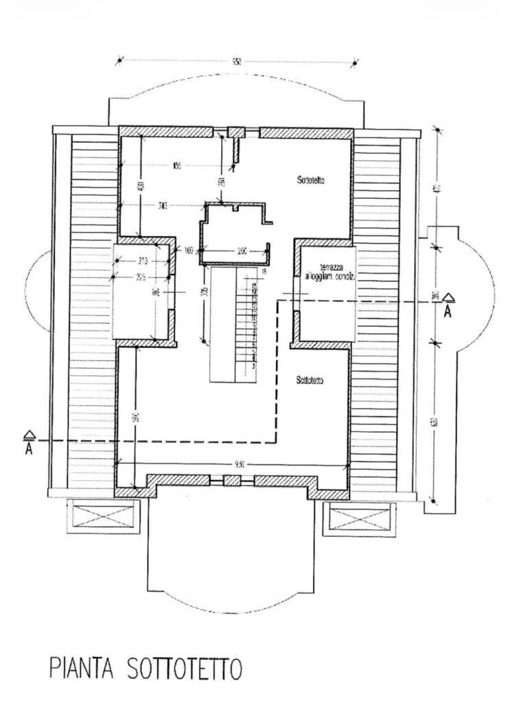 Villa via Michelangelo Buonarroti, 81, Forte dei Marmi - planimetria 1