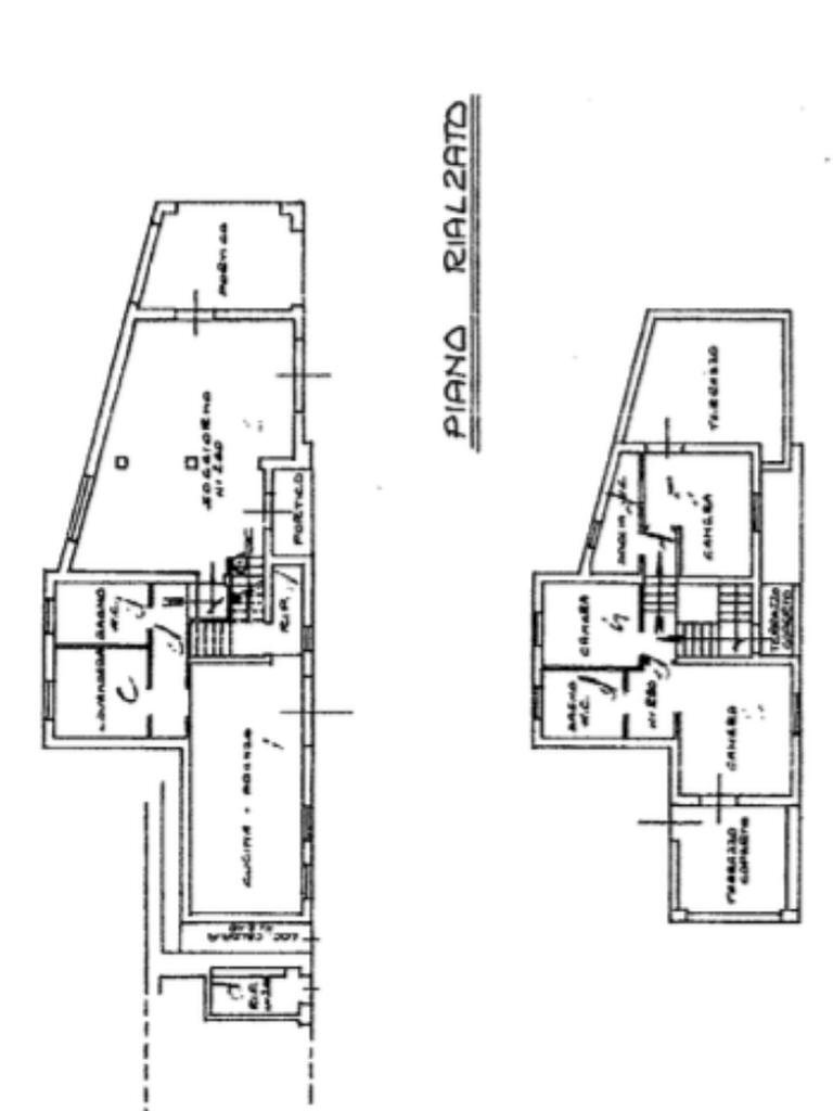 Villa Via Roma, Calice Ligure - floor plans 1