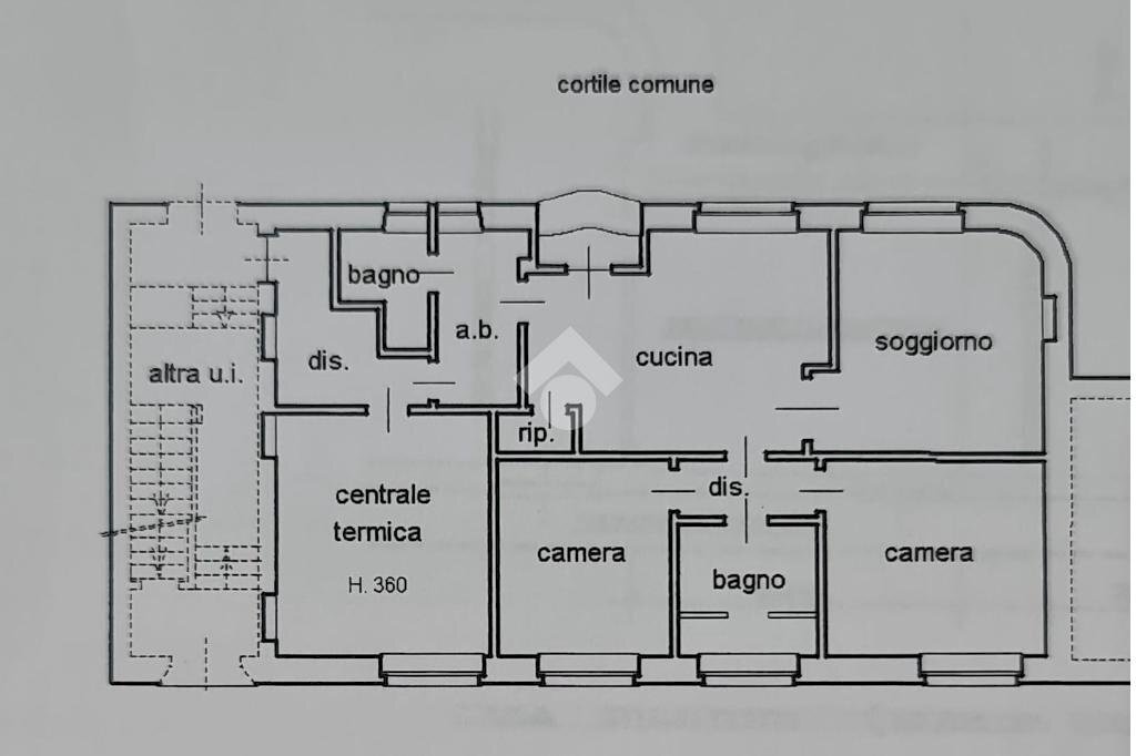 Quadrilocale Via Filatoio, Caselle Torinese - planimetria 1