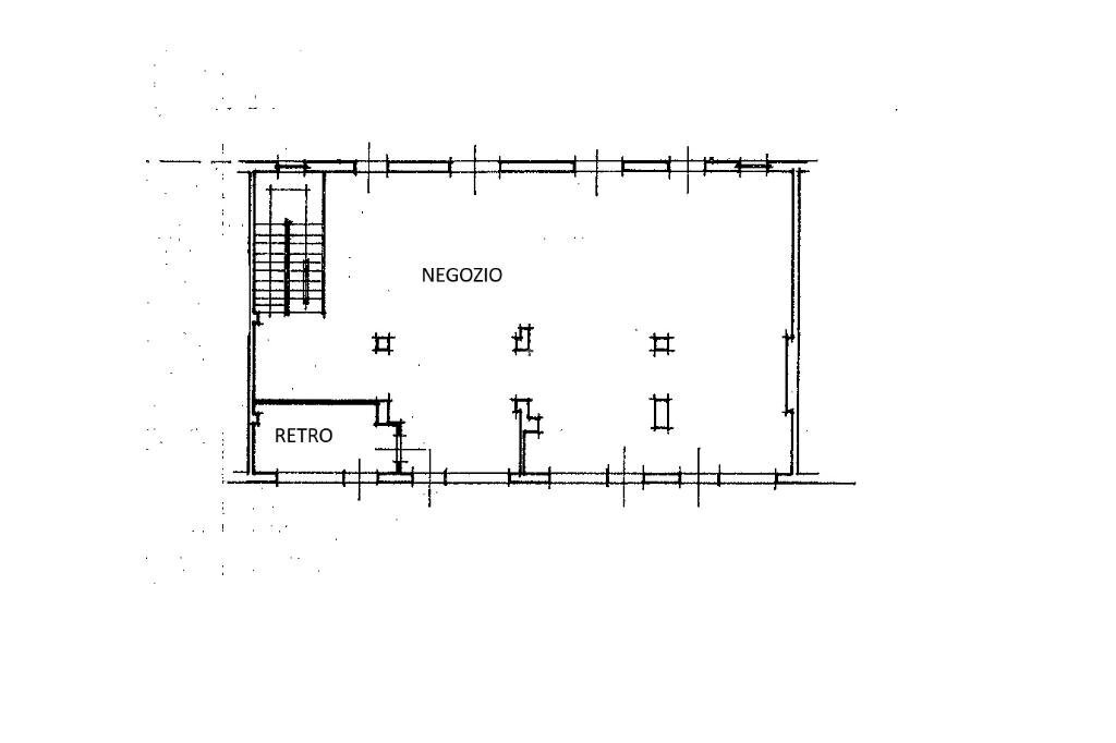 Shop Locale Commerciale Via Cuneo, Barge - floor plans 1