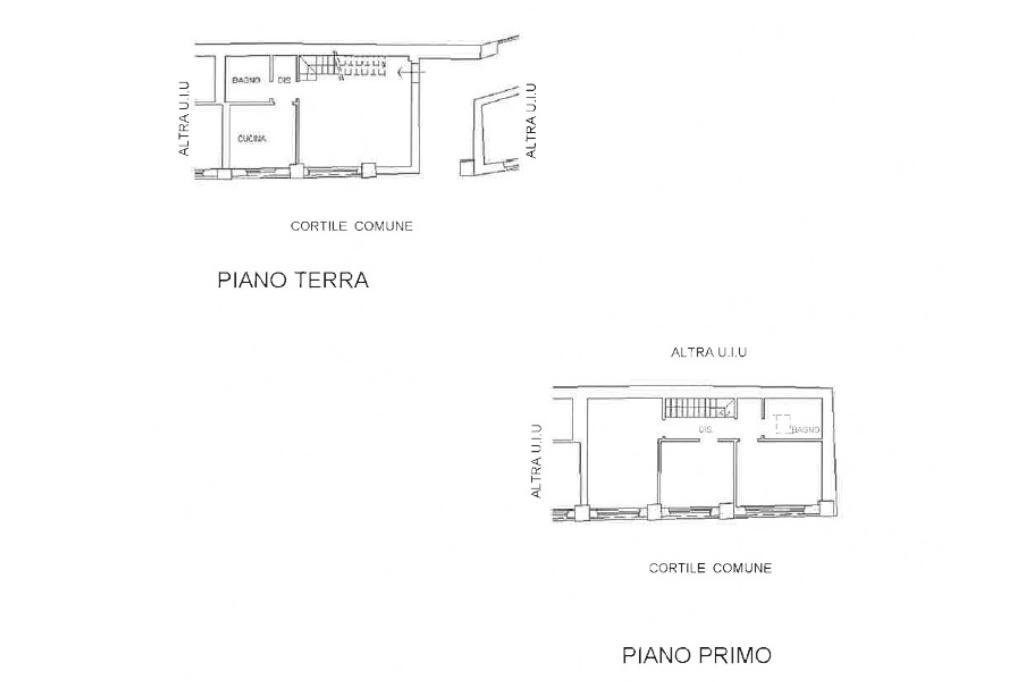 Four-room apartment Vicolo pusterla, Corbetta - floor plans 1