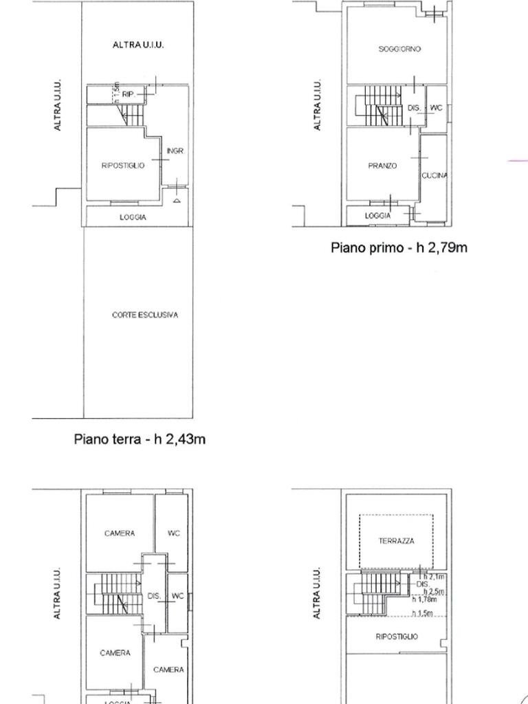 Apartment Viale Tripoli, Rimini - floor plans 1