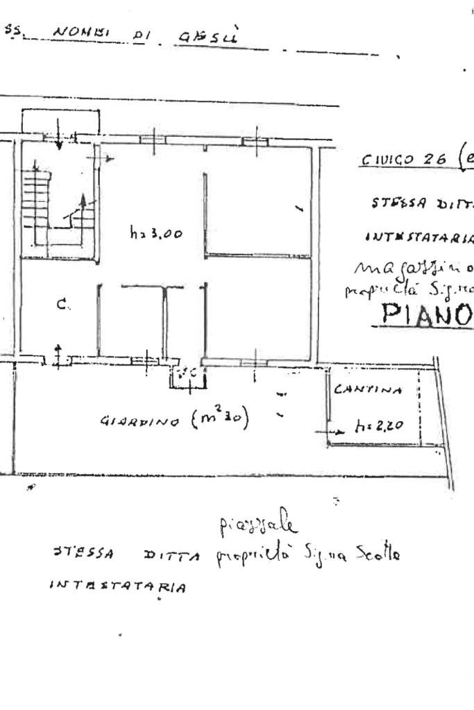 Apartment Via Santissimo nome di Gesu', Ceranesi - floor plans 1