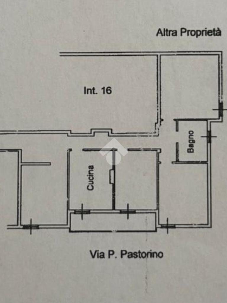 Quadrilocale Via Pasquale Pastorino, Genova (zona Bolzaneto) - planimetria 1