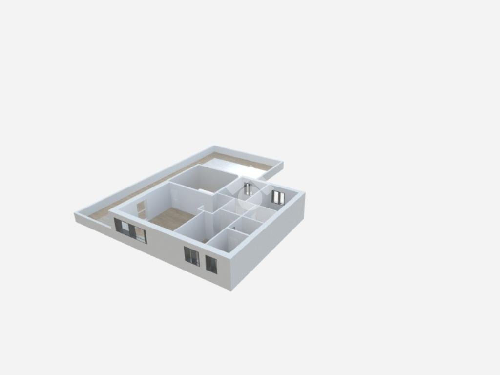 Four-room apartment Via Recanati, Milano (neighborhood Bicocca) - floor plans 1