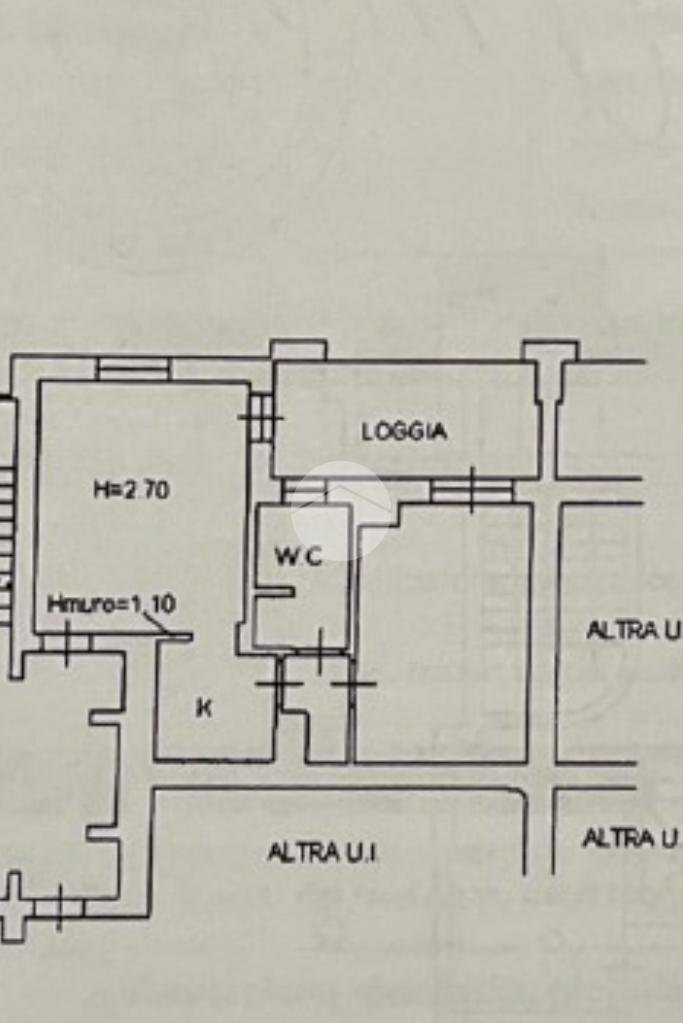 Bilocale Via Giuseppe Taccioli, Milano (zona Affori) - planimetria 1
