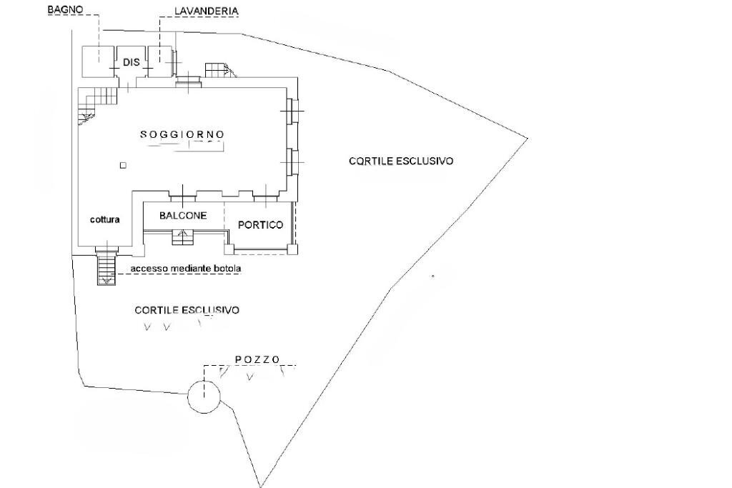 Villa piazza S. freguglia, Torino (zona Cavoretto) - planimetria 1