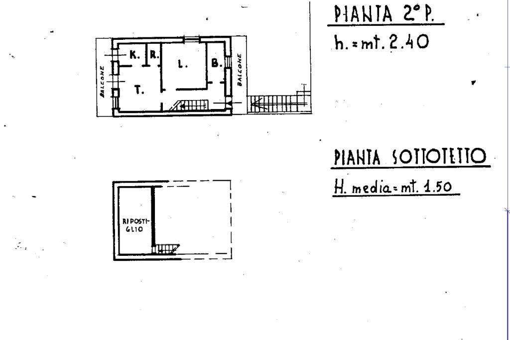Casa semi indipendente Frazione salogni, Fabbrica Curone - planimetria 1