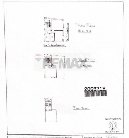 Pianta 2D - Independent house Via San Sebastiano
 
42, Militello in Val di Catania - floor plans 1