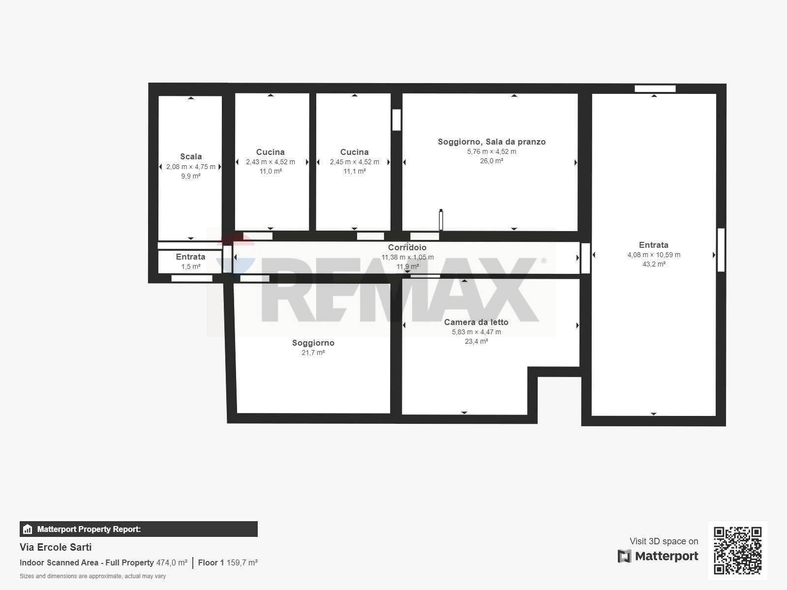 Pianta 2D - Villa a Schiera Via Ercole Sarti
 
15, Ficarolo - planimetria 1