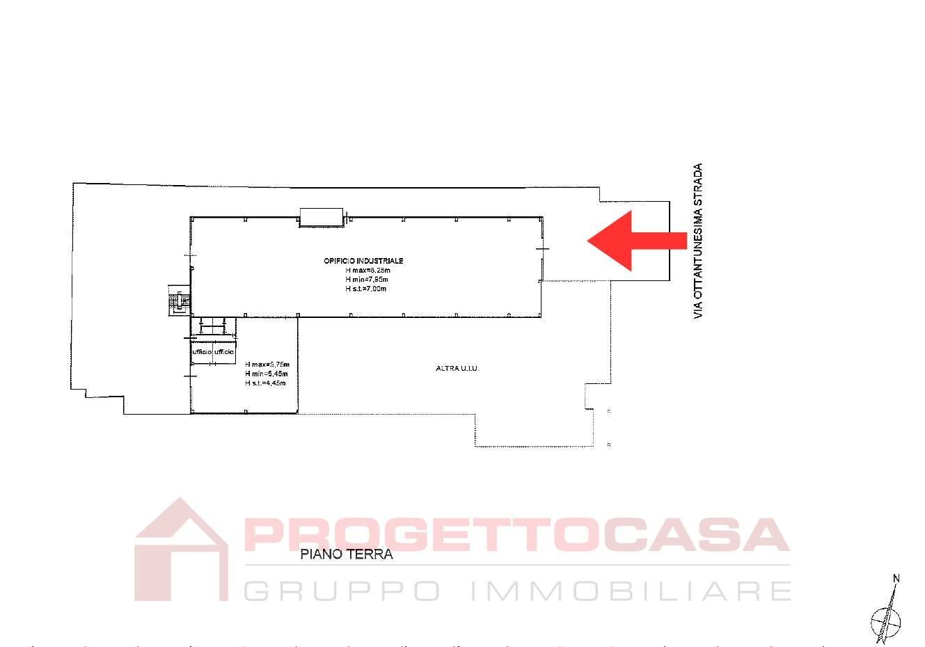 Foto 3 - Shed Via Ottantunesima Strada
 
19, Monteprandone - floor plans 1