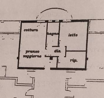 Foto 12 - Trilocale Sassuolo - planimetria 1