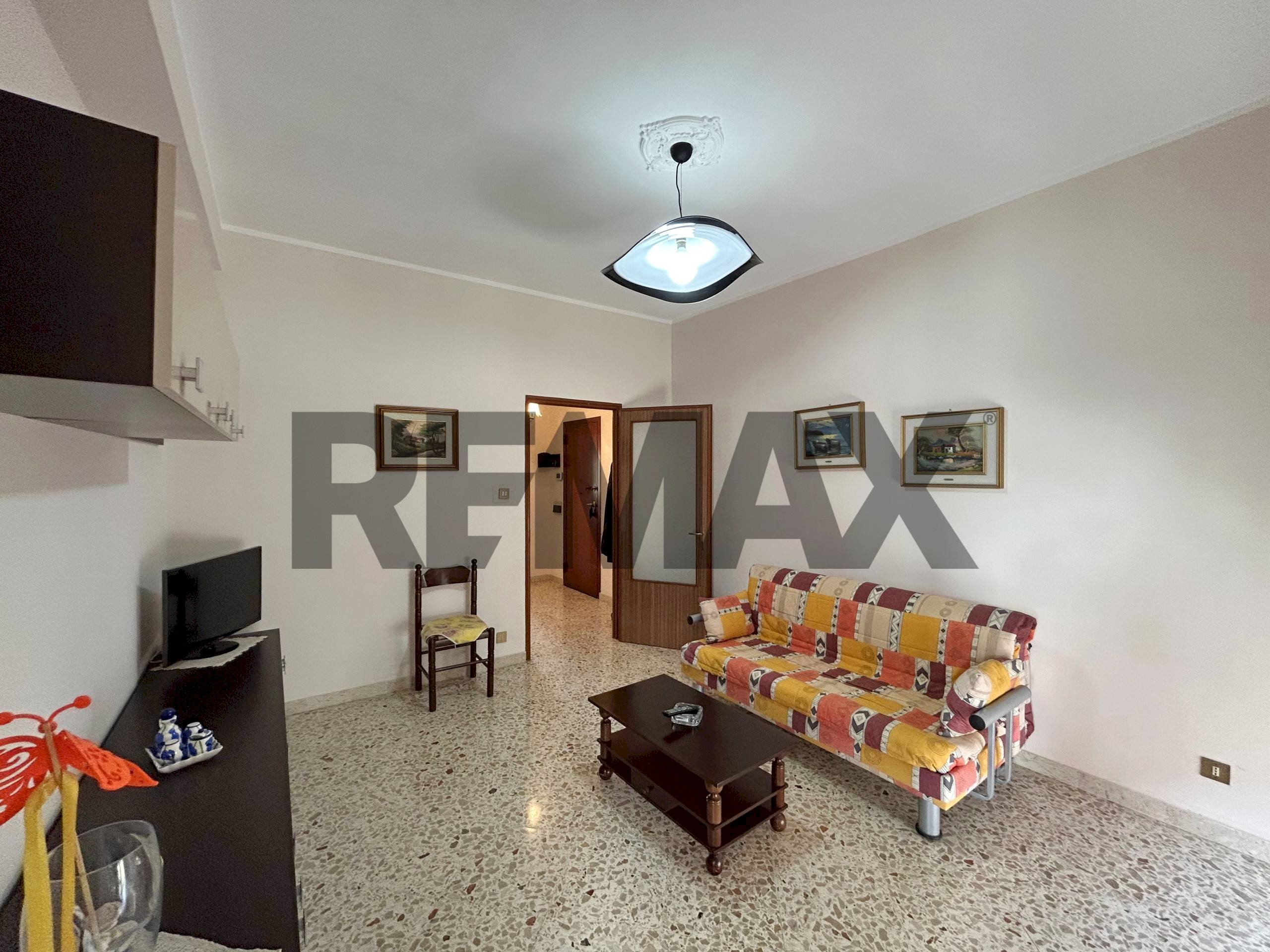 Soggiorno - Four-room apartment via Michele Amari
 
104, Trapani - photo 2