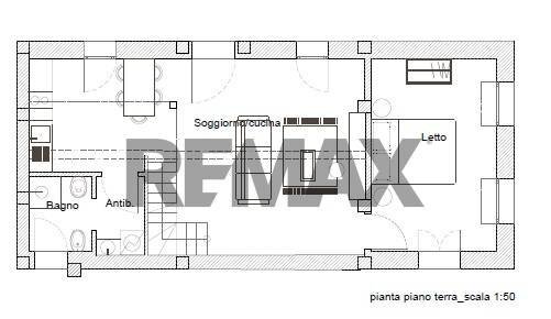 Pianta 2D - Loft Strada Martinella
 
302, Parma - planimetria 1