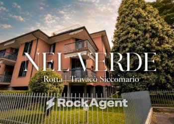 Facciata - Quadrilocale via Alcide de Gasperi, 3A, Travacò Siccomario - foto 1