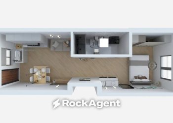 Planimetria - Loft via Luigi Vestri, 14, Bologna (zona San Donato) - foto 2