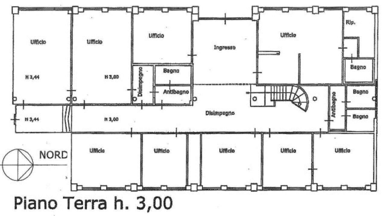 Capannone via del Marginone, Capannori - planimetria 1