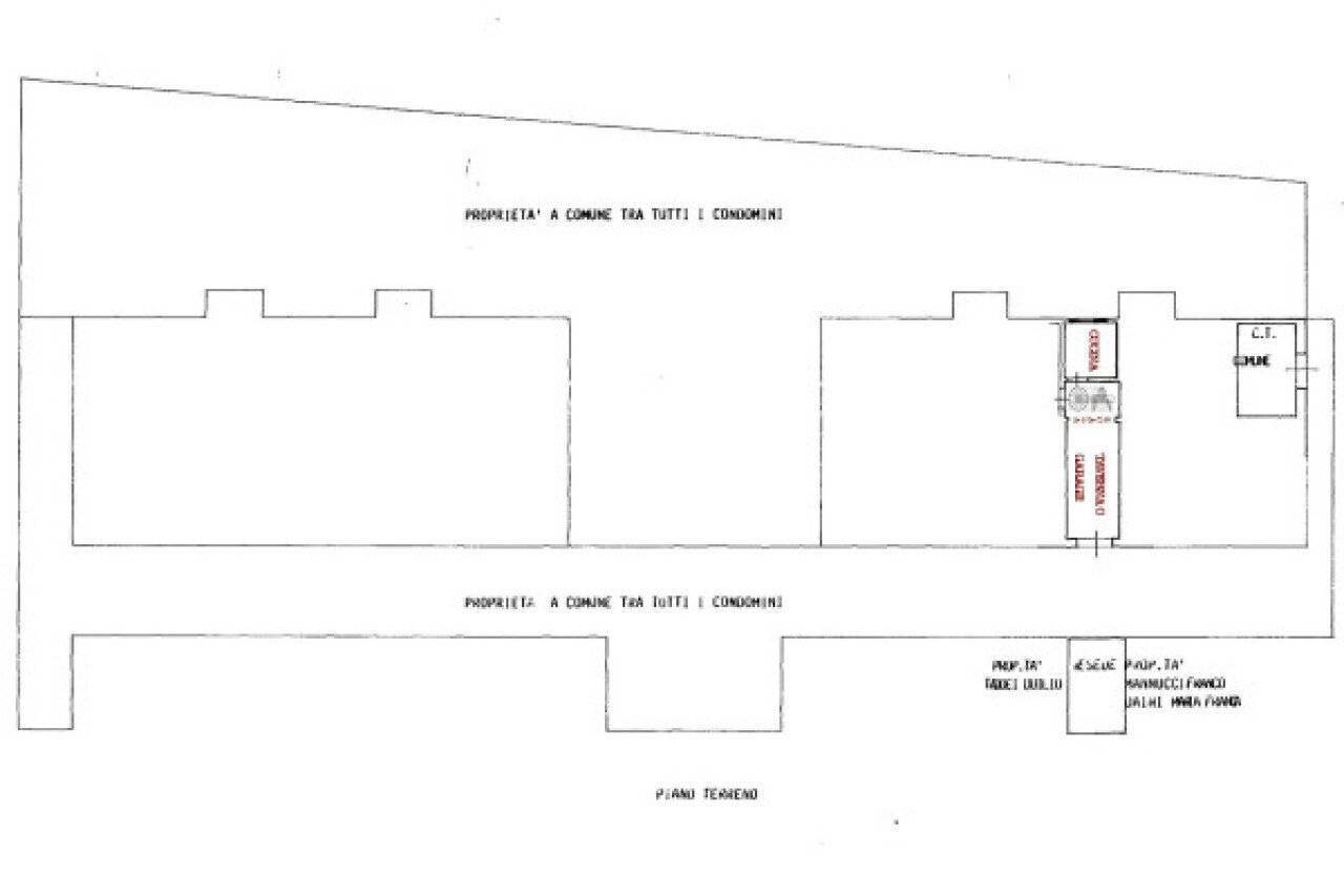Appartamento via dei Leccetti, 11, Volterra - planimetria 1