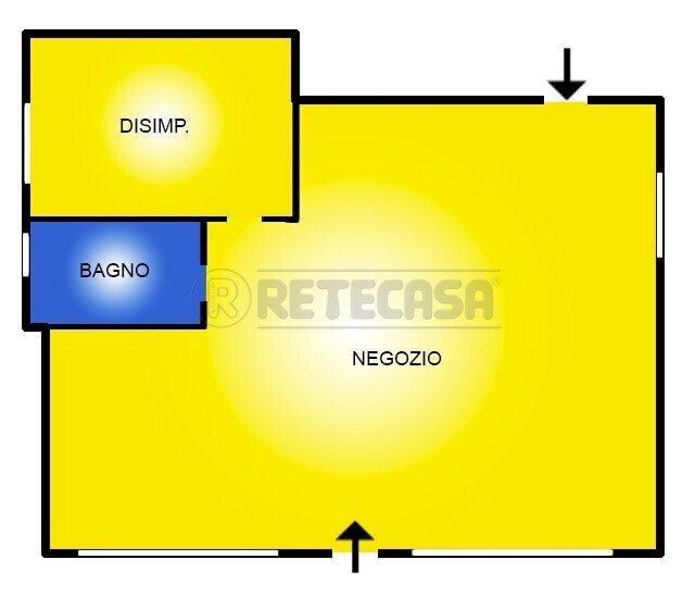 planimetria - Commercial Premises Via Strada Alta 28, Bressanvido - floor plans 1