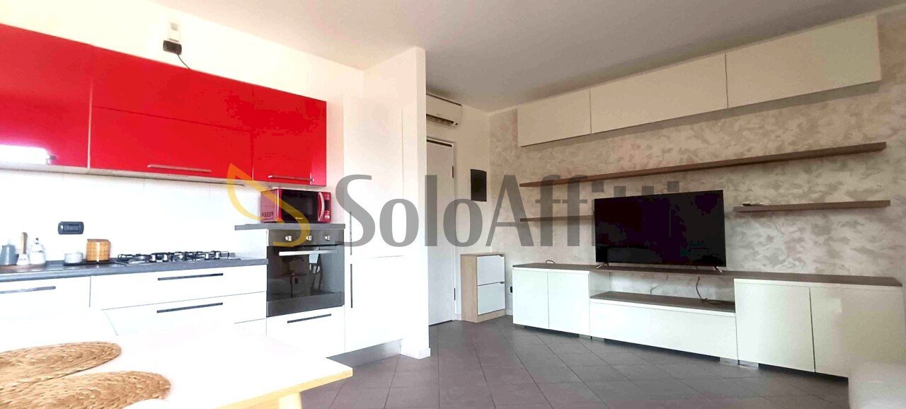 soggiorno con cucina a vista - Appartamento Via Papa Giovanni XXIII, Parabiago - foto 1