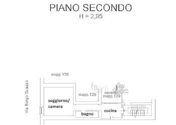 PLANIMETRIA - One-room apartment Borgo Guazzo 40, Parma - photo 11