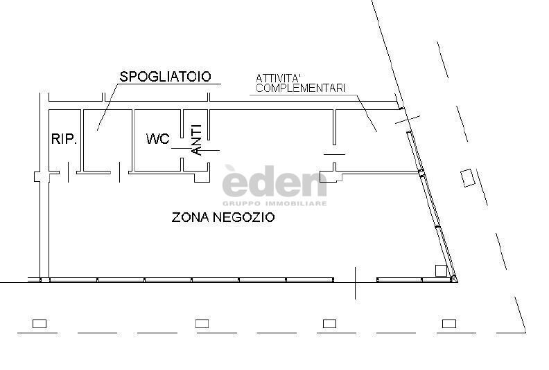 plan.JPG - Locale Commerciale Viale Gaetano Storchi 513, Modena (zona Circoscrizione 1) - planimetria 1
