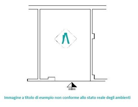 planimetria box - Box all'asta Via Montelungo 2, Genova - planimetria 1