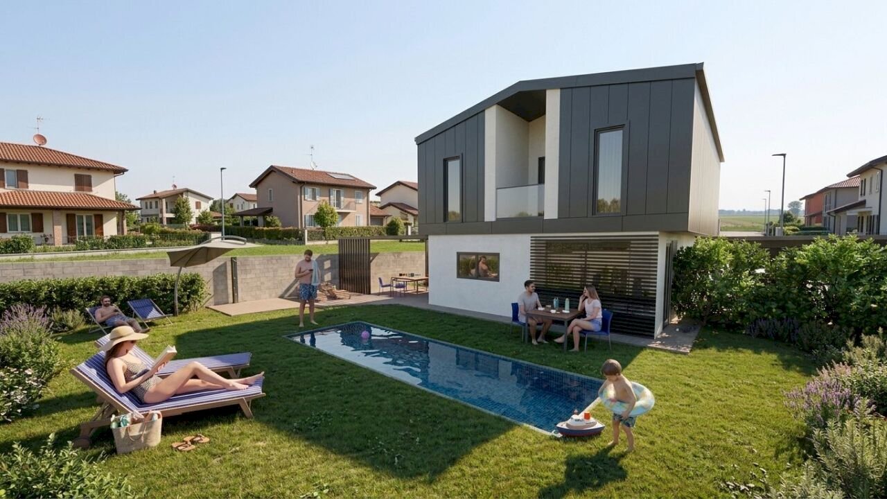 IPOTESI PROGETTO-SUGGESTIONE ZONA RELAX br1 - Villa Via A. Gramsci 22, Casalino - foto 1
