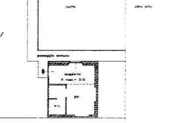 Planimetria - One-room apartment Via Aleardo Aleardi, Milano - photo 1