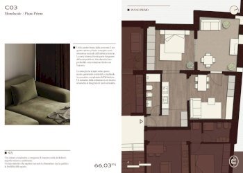 One-room apartment Vicolo Carega, Bologna (neighborhood Centro Storico) - photo 1