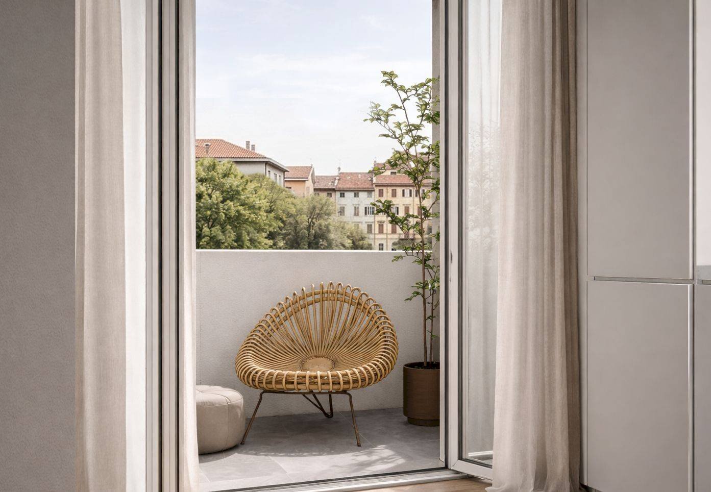 Balcone - Appartamento Via Don Giovanni Minzoni 4, Bologna (zona Marconi) - foto 3