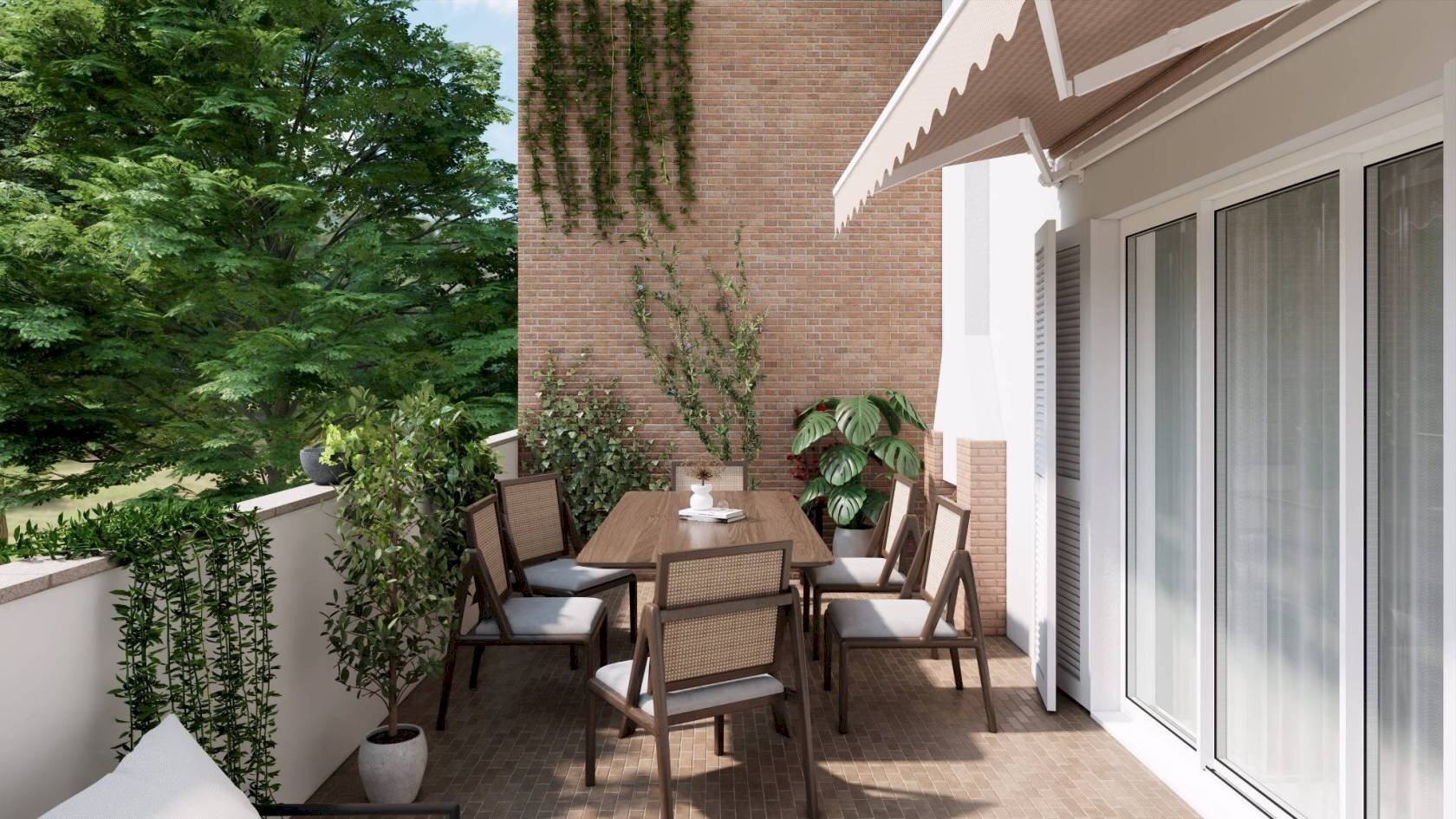 Terrazzo - Villa a Schiera Via del Fiume, frazione Idice, San Lazzaro di Savena - foto 1