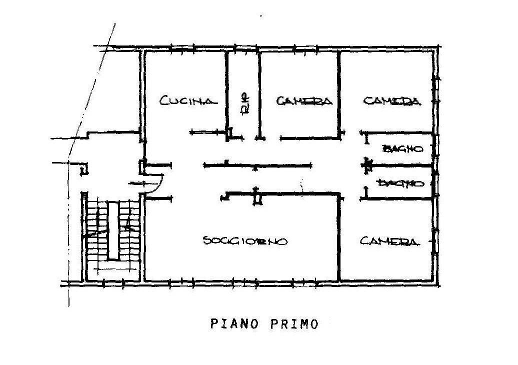 Appartamento Via Giovanni Fattori, Bologna (zona Santa Viola) - planimetria 1