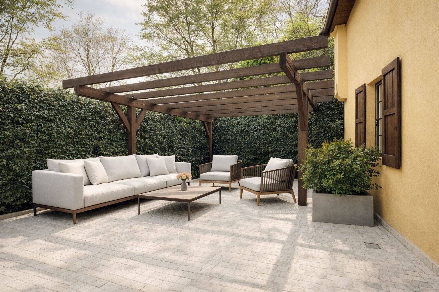 Cortile interno - Appartamento Via del Pozzo 27, Bologna (zona San Ruffillo) - foto 1