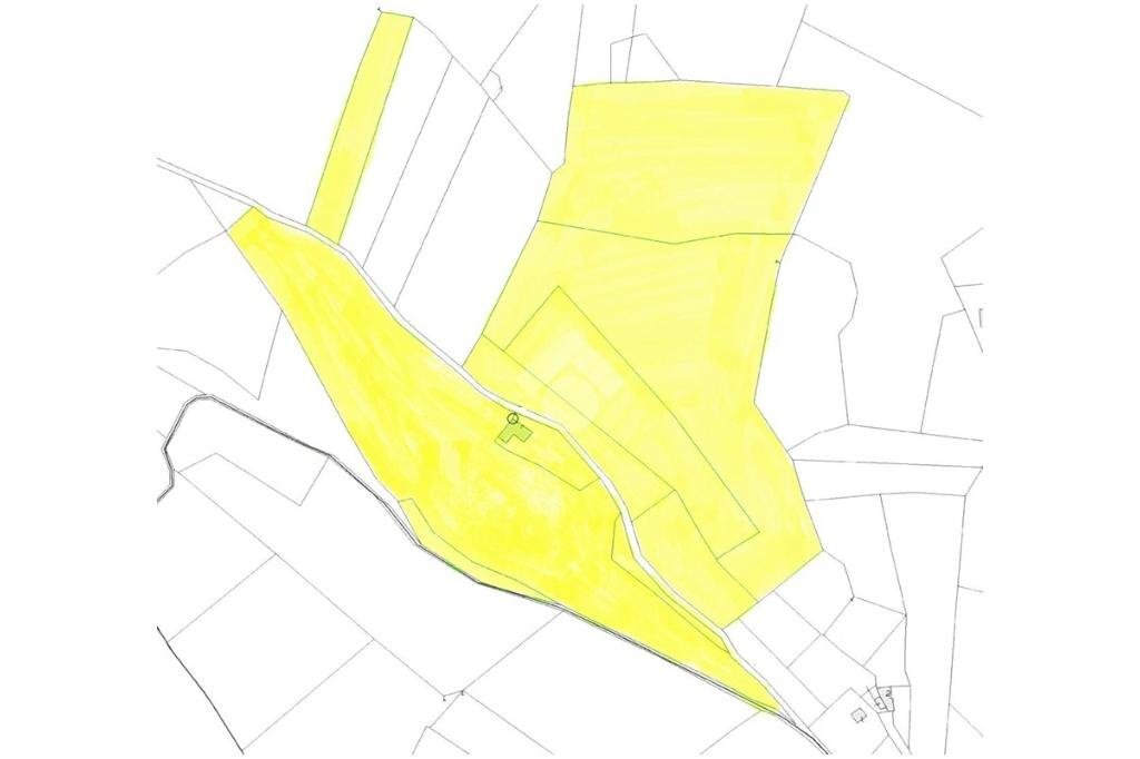 Terreno edificabile Via Vallone, Montefiore Conca - planimetria 1