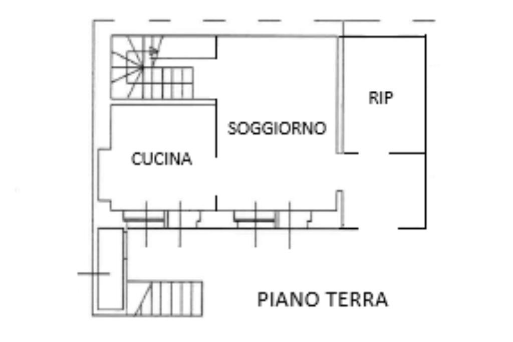 Semi-detached house Corso regina margherita, Albiano d'Ivrea - floor plans 1