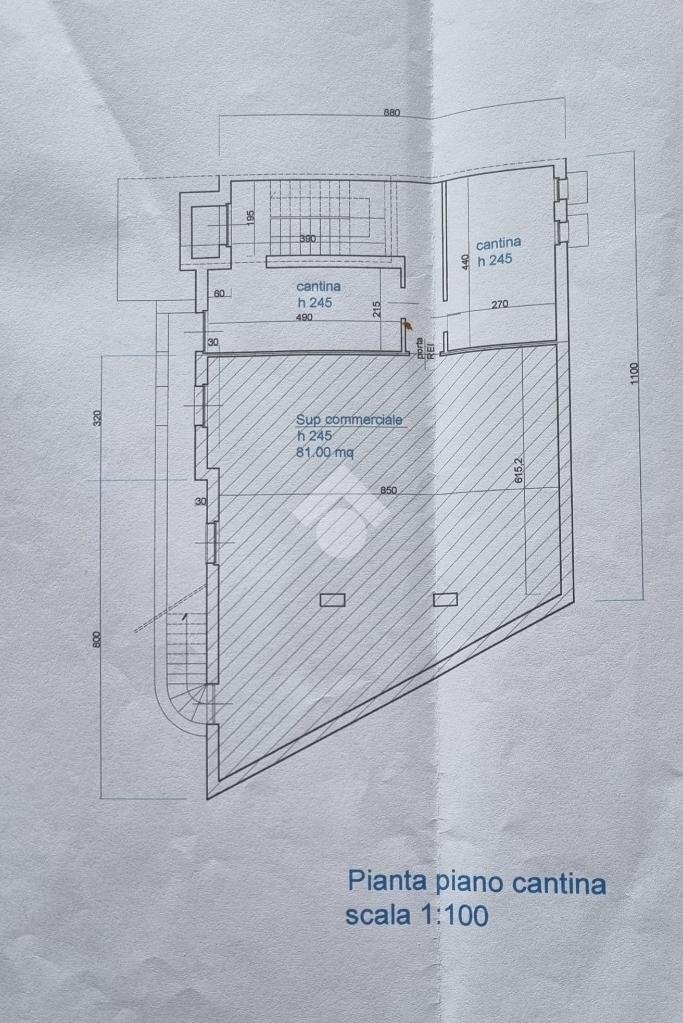 Monolocale Via della Liberazione, Trecate - planimetria 1