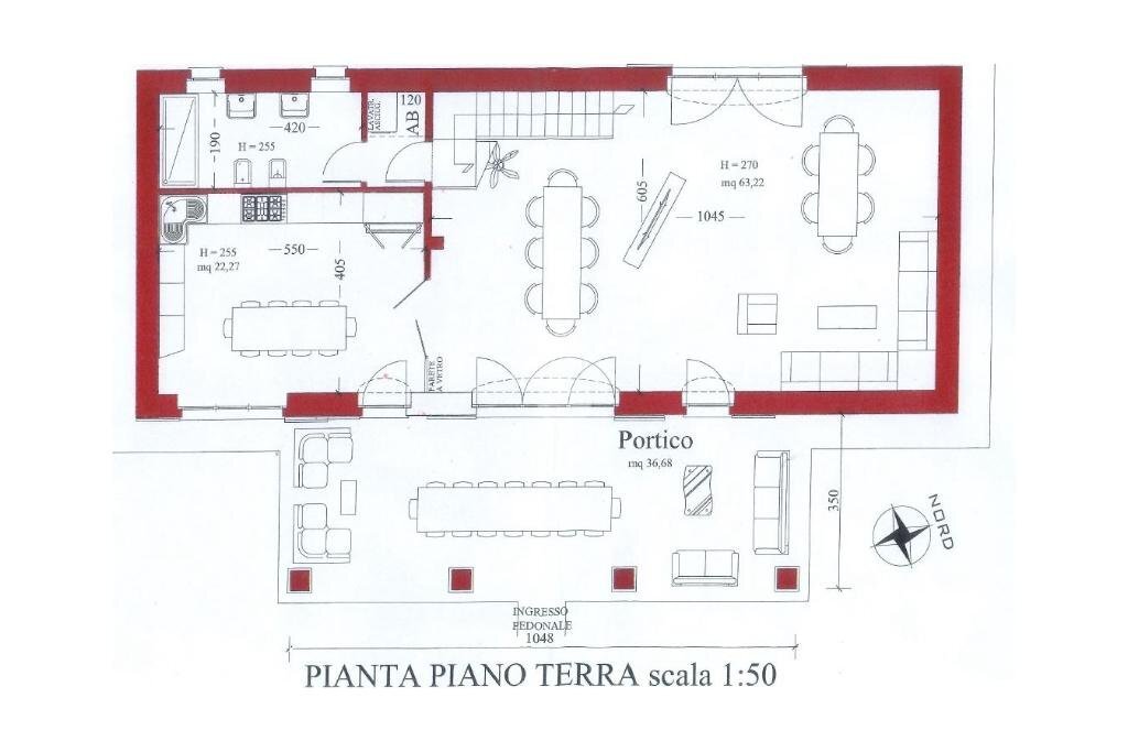 Villa Str. Chiaviche, Parma (zona Alberi) - planimetria 1
