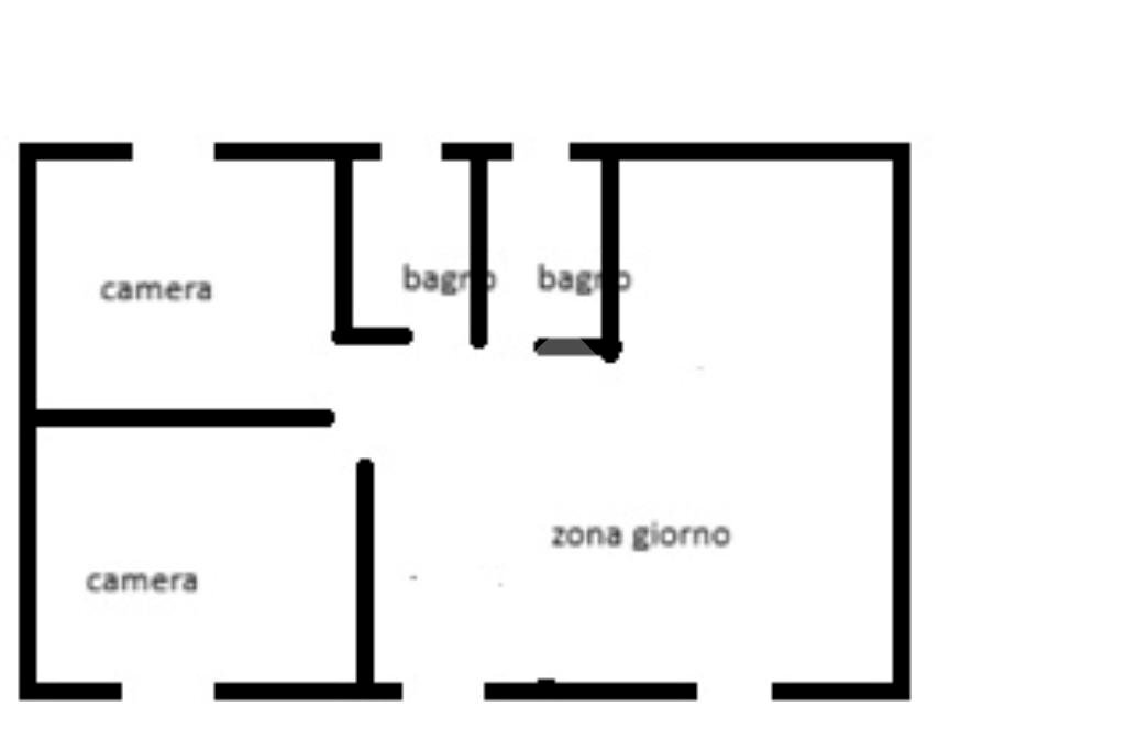 Casa indipendente Via Boscone, frazione Sant'egidio, Cesena - planimetria 1