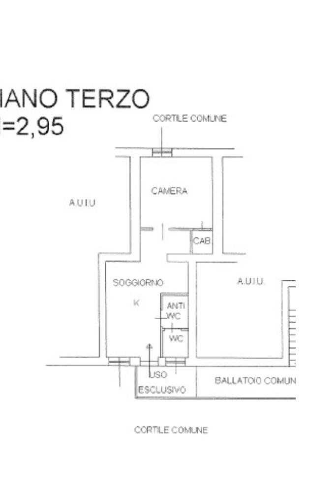 Bilocale Via Privata Terracina, Milano (zona Affori) - planimetria 1