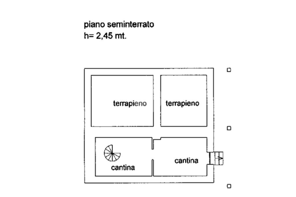Independent house Asti Frazione Casabianca, Asti - floor plans 1