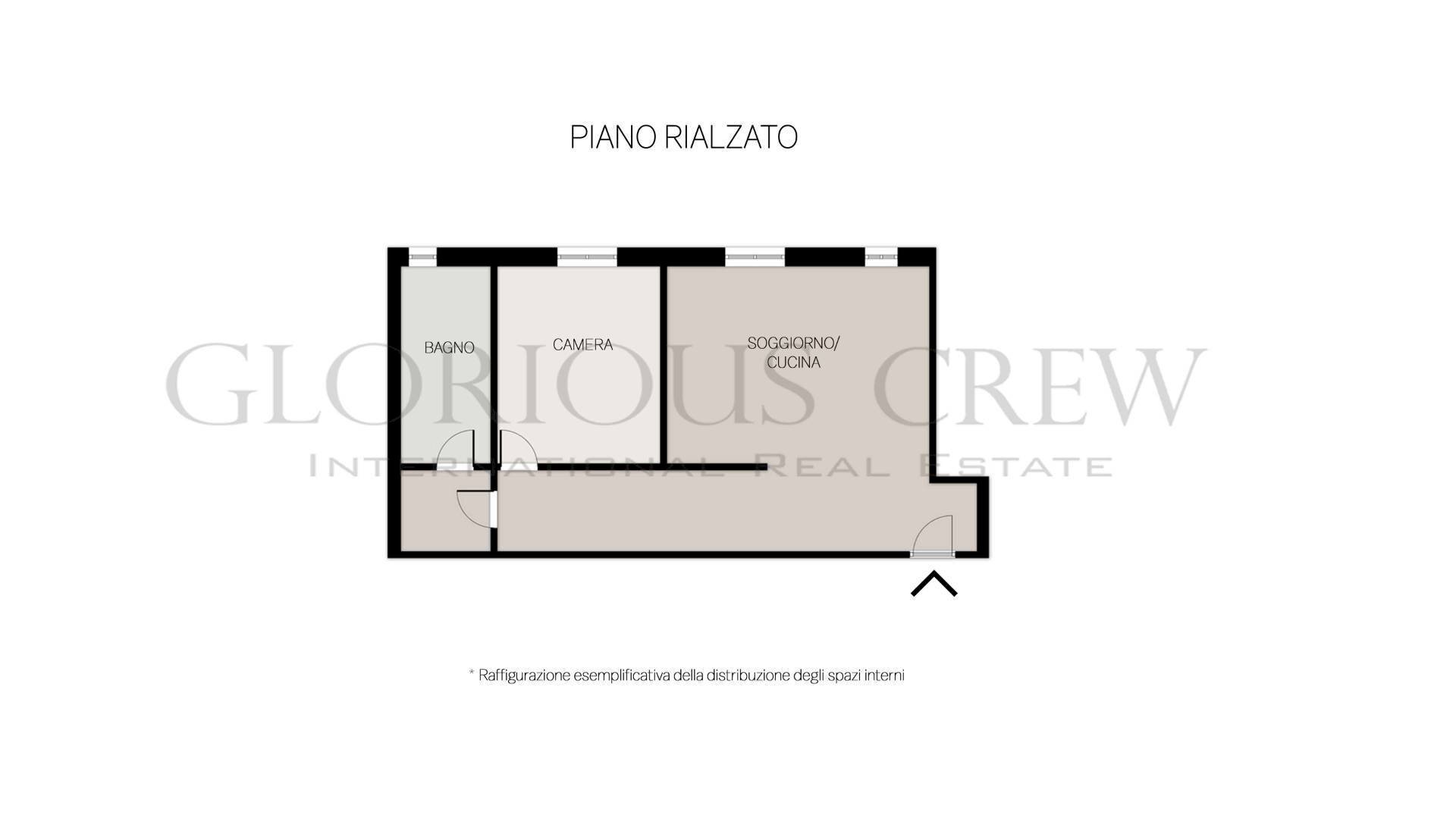 Foto 13 - Appartamento Via Pietro Cavalcabo', Milano - planimetria 1