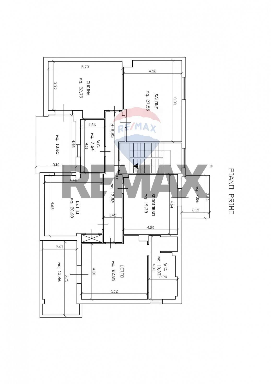 Pianta 2D - Four-room apartment Via Peppino Impastato
 
26, Catania - floor plans 1