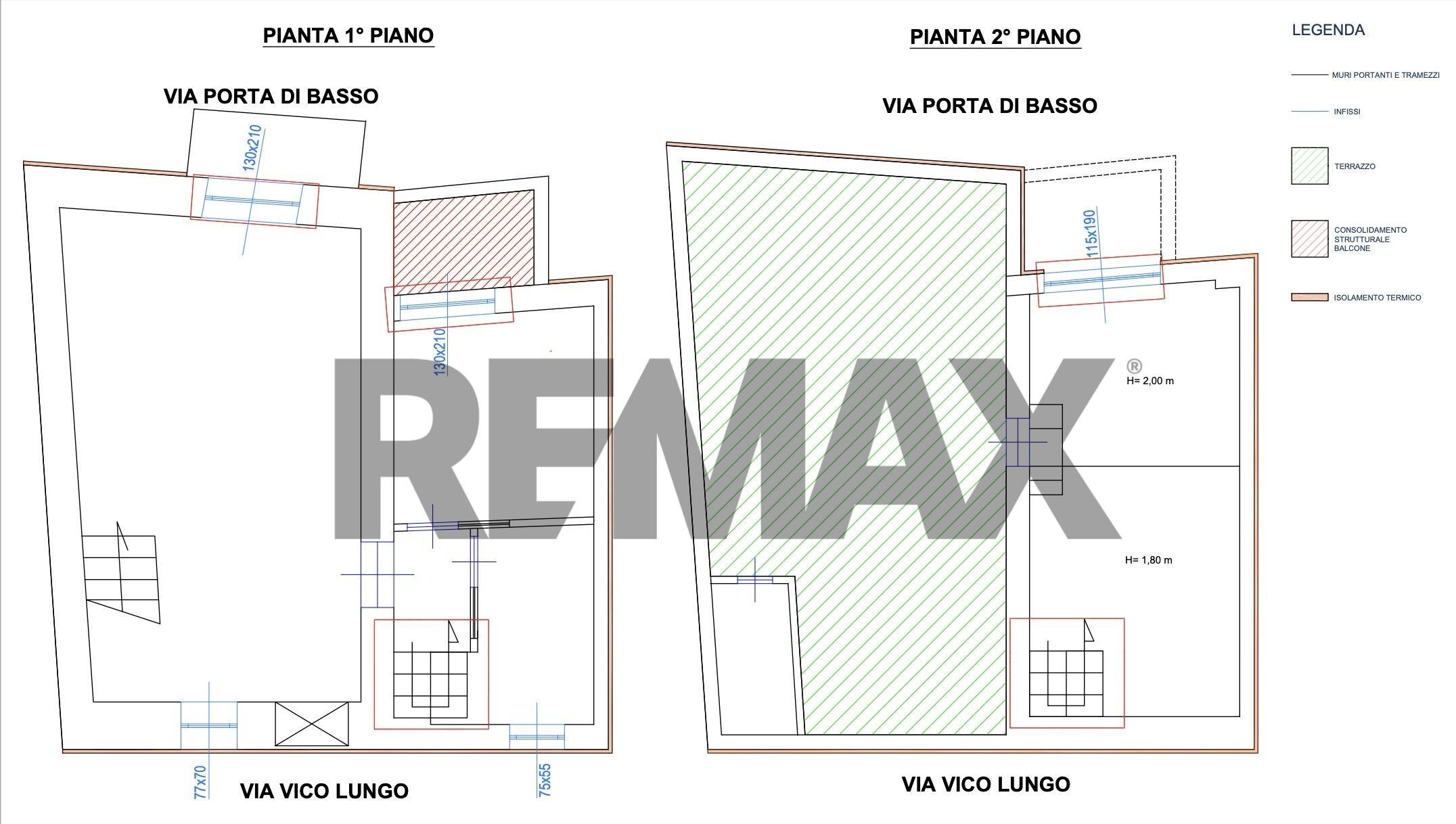 Pianta 2D - Casa indipendente Vico Lungo
 
7, Peschici - planimetria 1