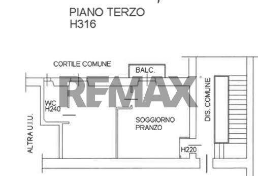 Pianta 2D - Bilocale via Termopili
 
27, Milano - planimetria 1