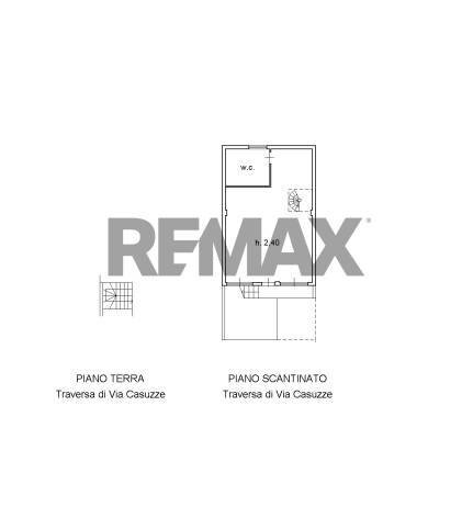 Pianta 2D - One-room apartment Via del Pero
 
snc, Santa Croce Camerina - floor plans 1